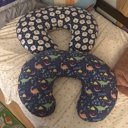 2 Boppy Baby Pillows
