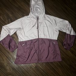 Columbia Windbreaker Pink & Purple Performance XL
