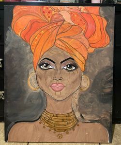 Hand drawn painting