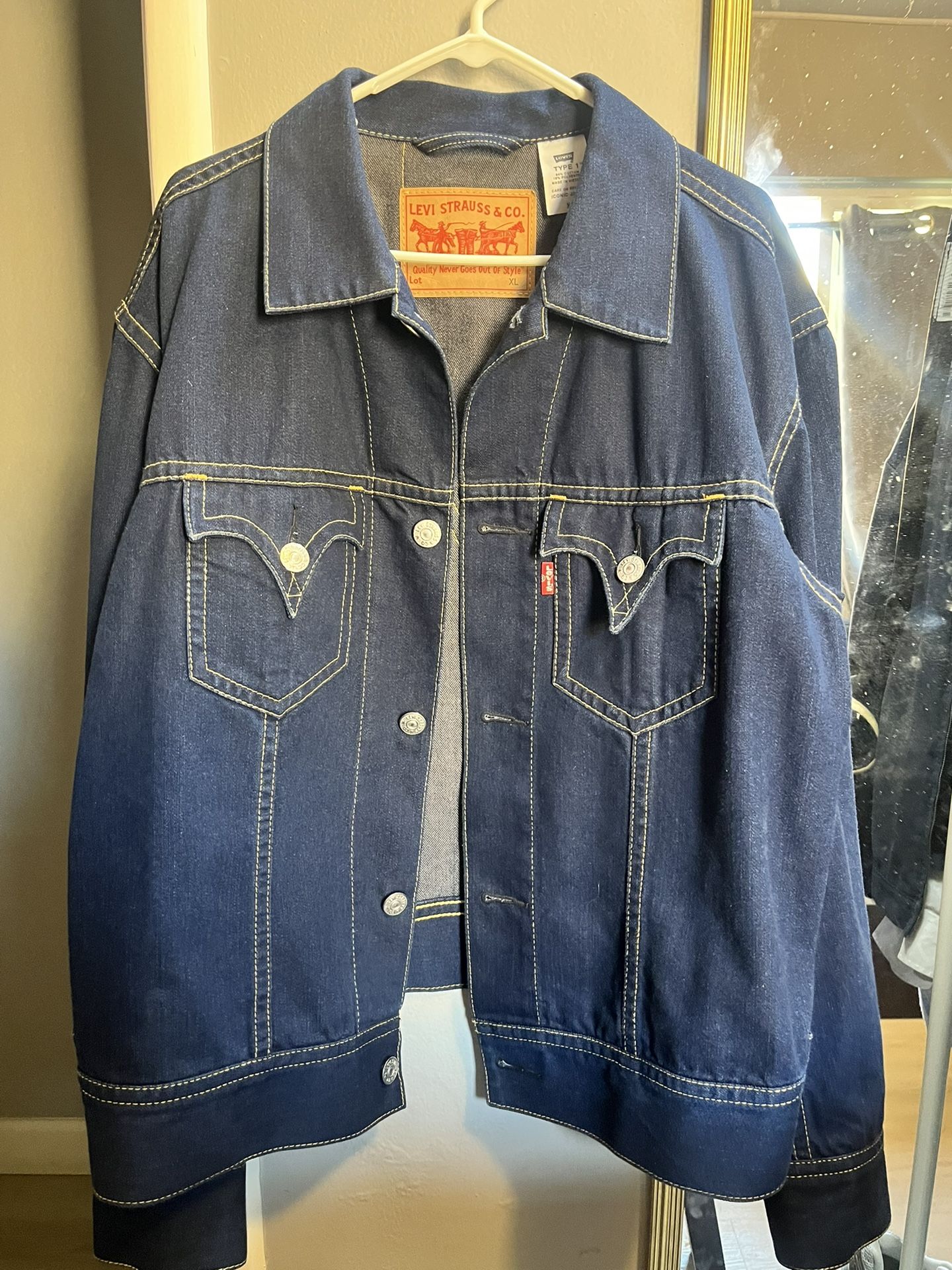 Type 1 Levi's BLUE denim jacket #denimjacket #Levi’s