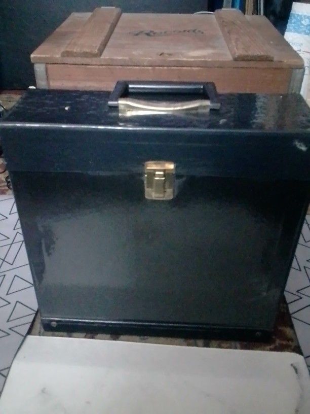 Vintage LP Record Carrying Case