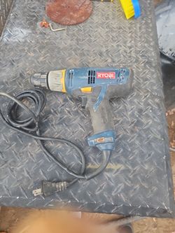 Ryobi 3/8" electric drill