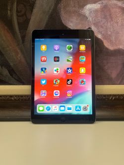 Apple iPad Mini 2nd Gen Black A1490 Cellular Tablet 7.9” iOS 12.5.8 Storage 32GB - $39