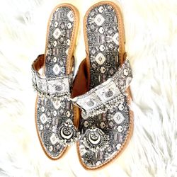 BeAttitude # Metal Work Sandals #Beautiful