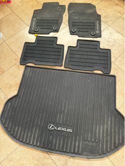Lexus NX300 OEM Factory All Weather Floor Mat Set
