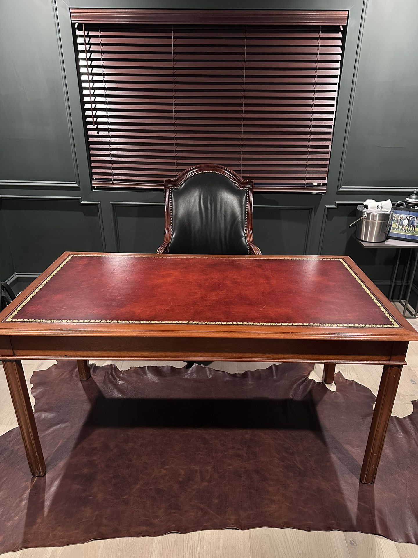 Full Grain Leather Rug