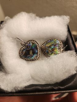 Heart Earrings Sterling Silver