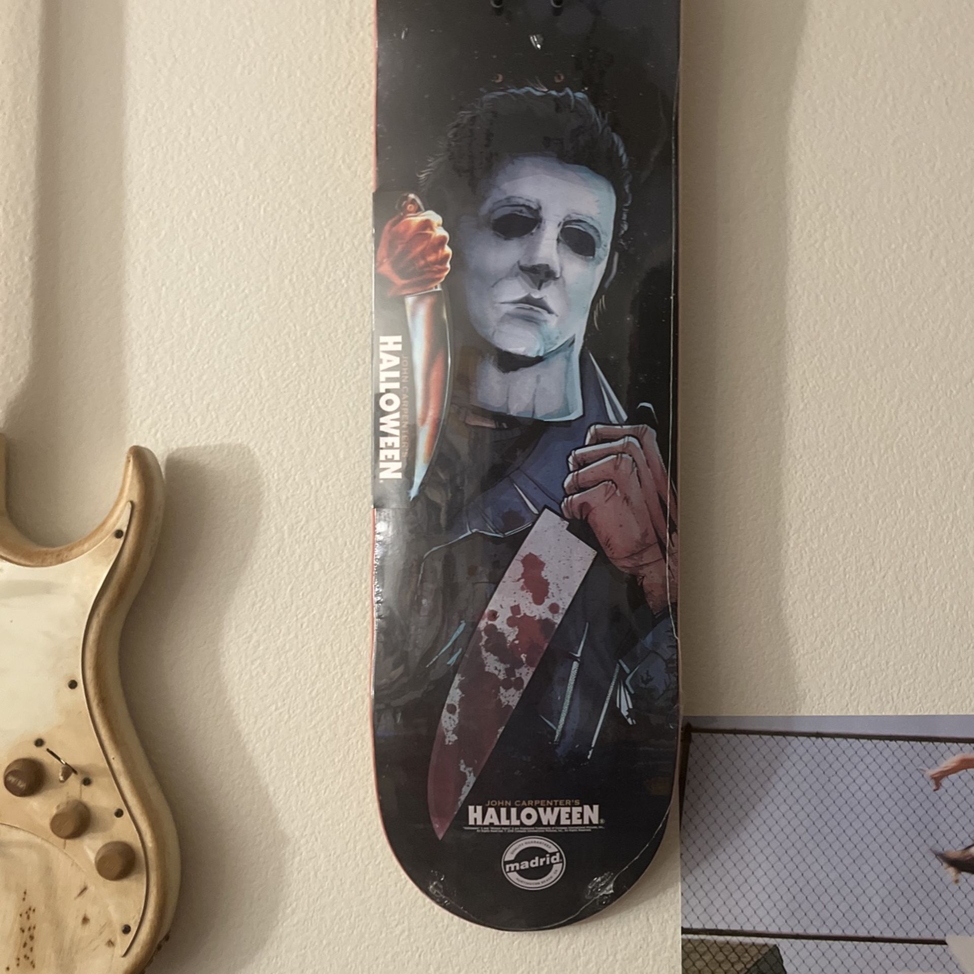 Madrid Skateboards Halloween Michael Myers Deck