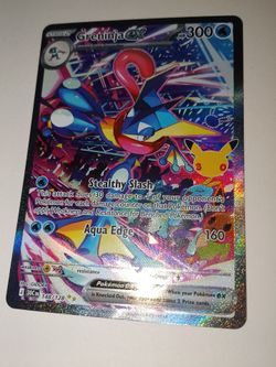 Greninja ex Pokémon Card 148/128 Holo Rare