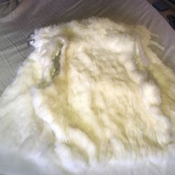 Wilsons Leather& Rabbit fur Vest Thumbnail