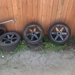 18’ Rims (3) Six Spoke