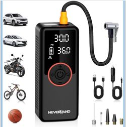 Portable SUV Tire Inflator, 180PSI, 30000mAh