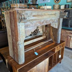 Handcrafted Imported Console Architectural Salvage