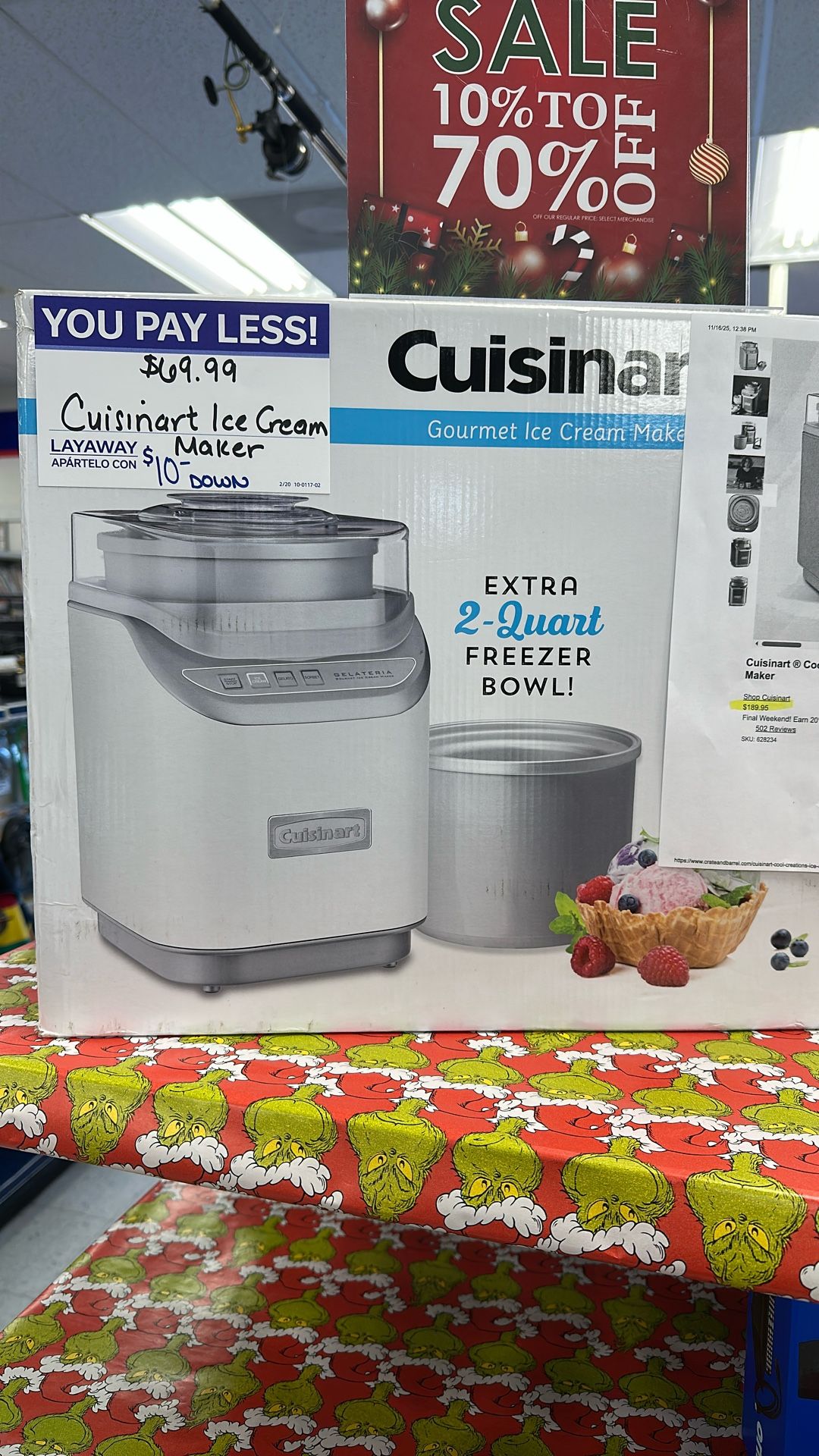 Cuisinart Ice Cream Maker