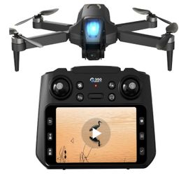Drone with 1080P Camera 4.5″LCD Screen Remote, FPV RC Drones for Adults