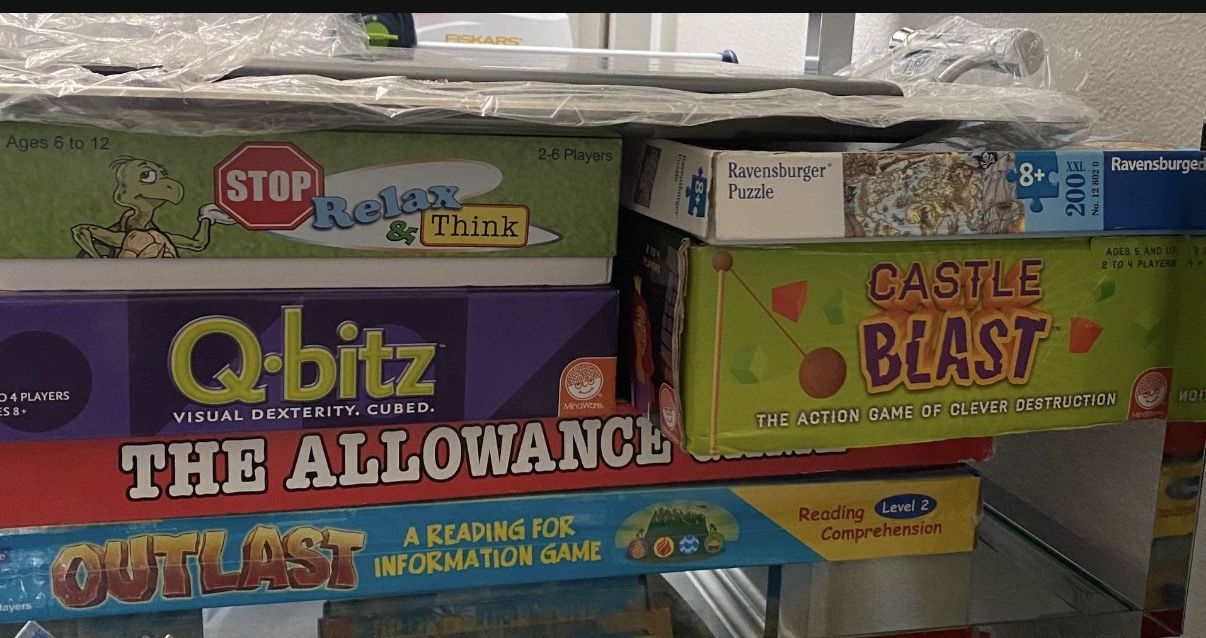 Kids Board Games educational prices start at $18 messsge for more detailed pricing per item $18