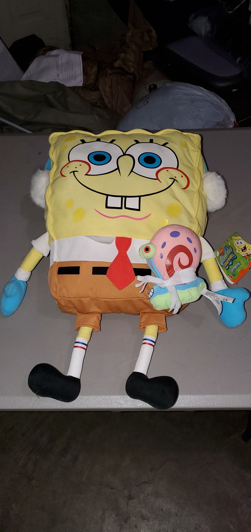 Spongebob square pants stuffed animal