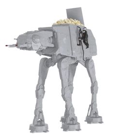 Star Wars Mandalorian & Grogu Giant Led AT-AT Popcorn Bucket