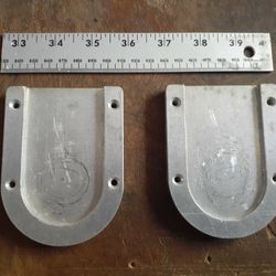 Marine Specialties Aluminum Outboard Motor Pads