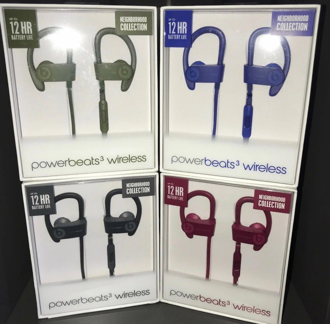 PowerBeats 3 Wireless Headphones (Neighborhood Collection)