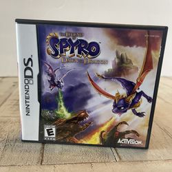 The Legend of Spyro Dawn of the Dragon Nintendo DS/3DS