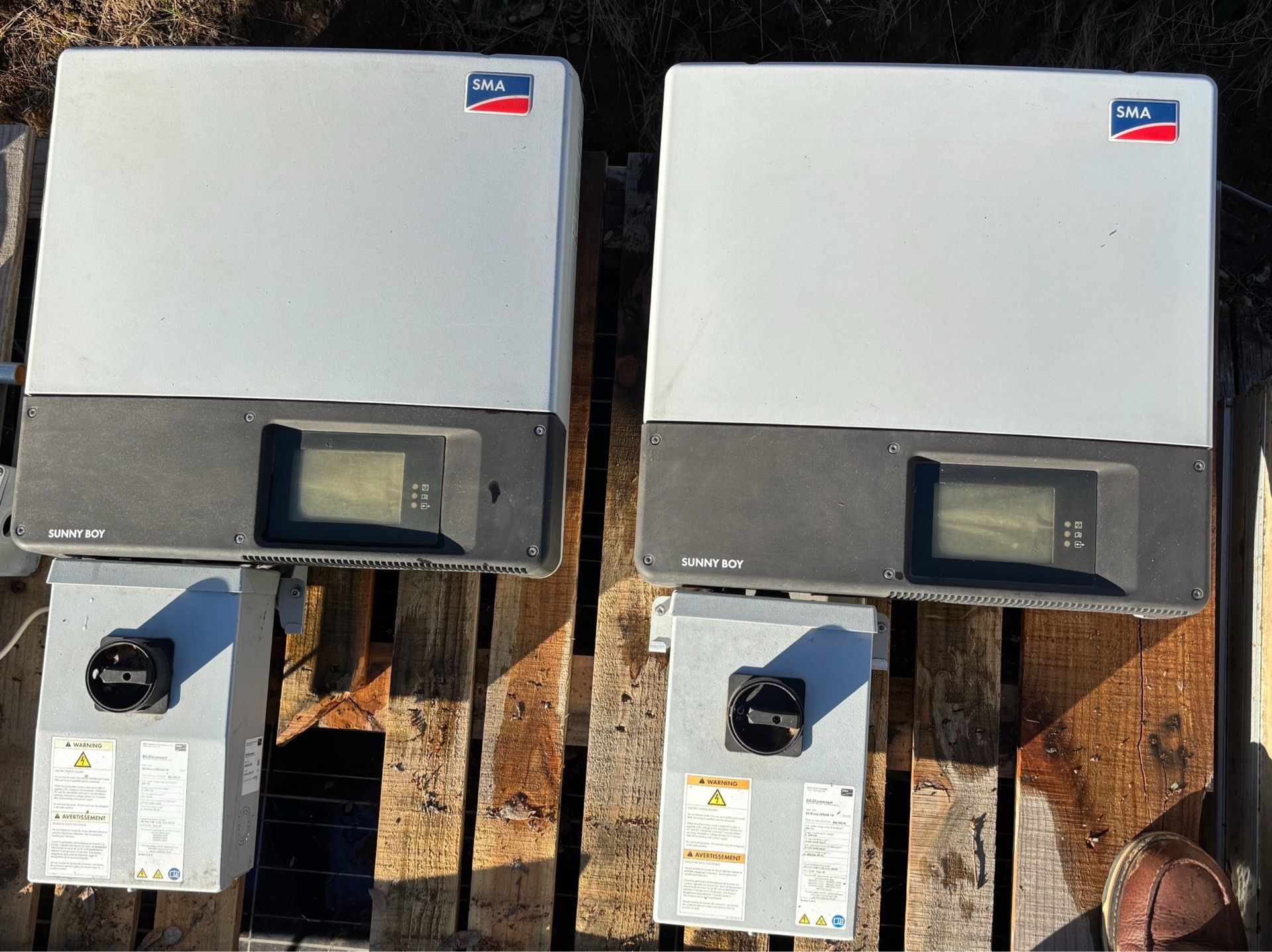 Sunny Boy solar inverter’s