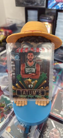Jayson Tatum Bowman Chrome First Stop Shop Card