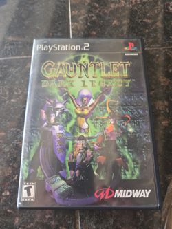 GAUNTLET  DARK LEGACY PLAYSTATION 2 COMPLETE GAME