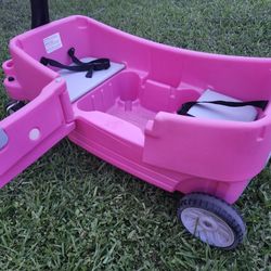 STEP2 KIDS WAGON PULL CART STROLLER