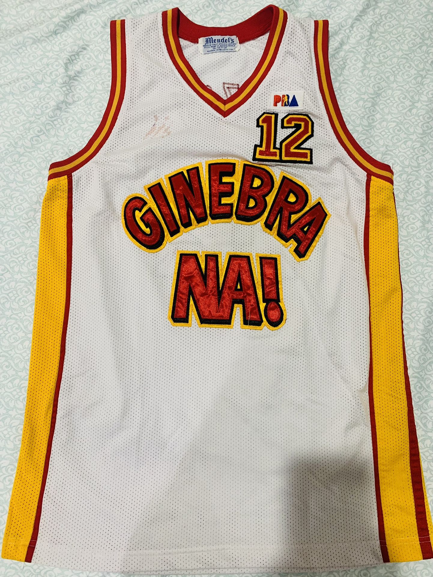 Philippine Basketball Association Ginebra Na! Sewn Jersey