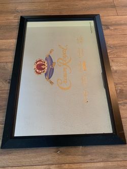 Game room bar mirror