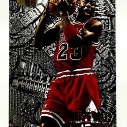 Michael Jordan 1995-96 Fleer Metal - Nuts & Bolts #212 Chicago Bulls