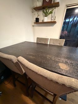 Rectangle dining table