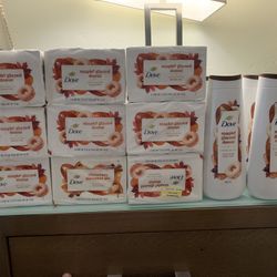 4pack Of Dove Soaps & Body Washes