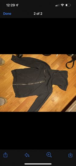 Rick Owens Mountain Hoodie Size m Black 