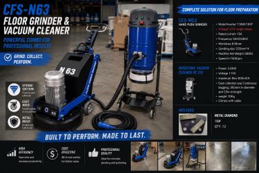 Industrial Grinder / polishing / vacuum