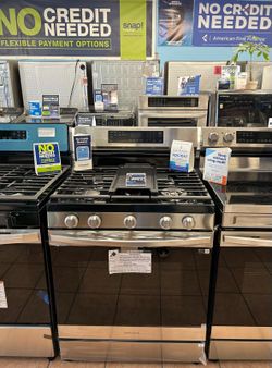 Samsung 5 Burner Gas Stove with Airfry & Convection