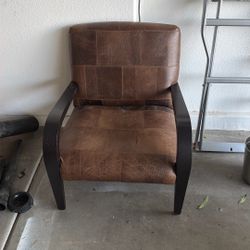Brown Leather chair 