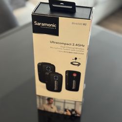 Saramonic Blink500 B2 2-Person Digital Camera-Mount Wireless Omni Lavalier Microphone System (2.4 GHz)