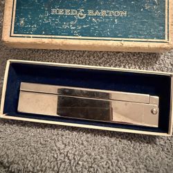 Vintage reed And Barton Silver Played Folding Travel Comb