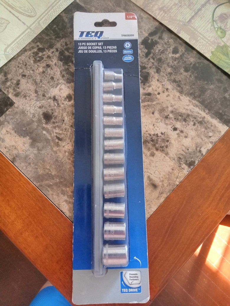 Tools 3/8 Socket Metric Set