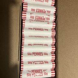 2024D And 2025D Mixed Bank Rolls (Uncirculated)