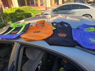 Trader Joe’s Halloween Mini Totes $10 Each