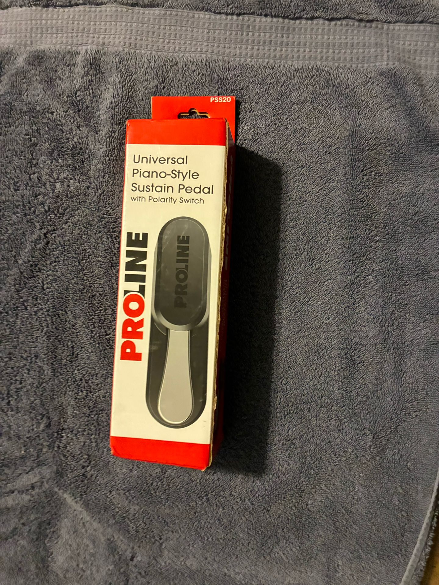 Proline Universal Piano-Style Sustain Pedal With Polarity Switch