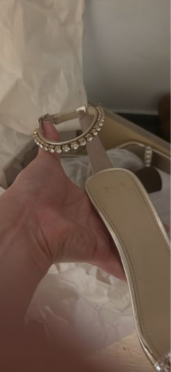 Crystal Embellished Heeled Sandals