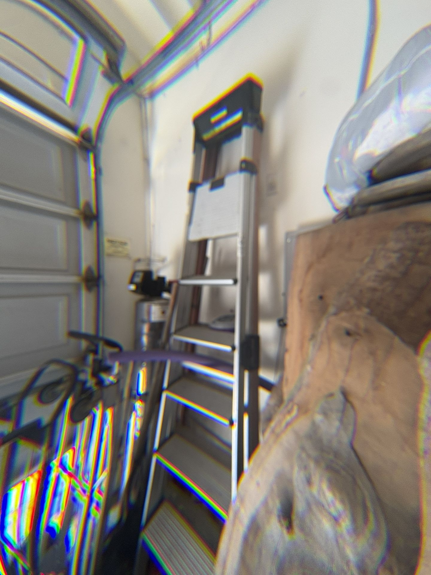 8 Foot Silver Ladder