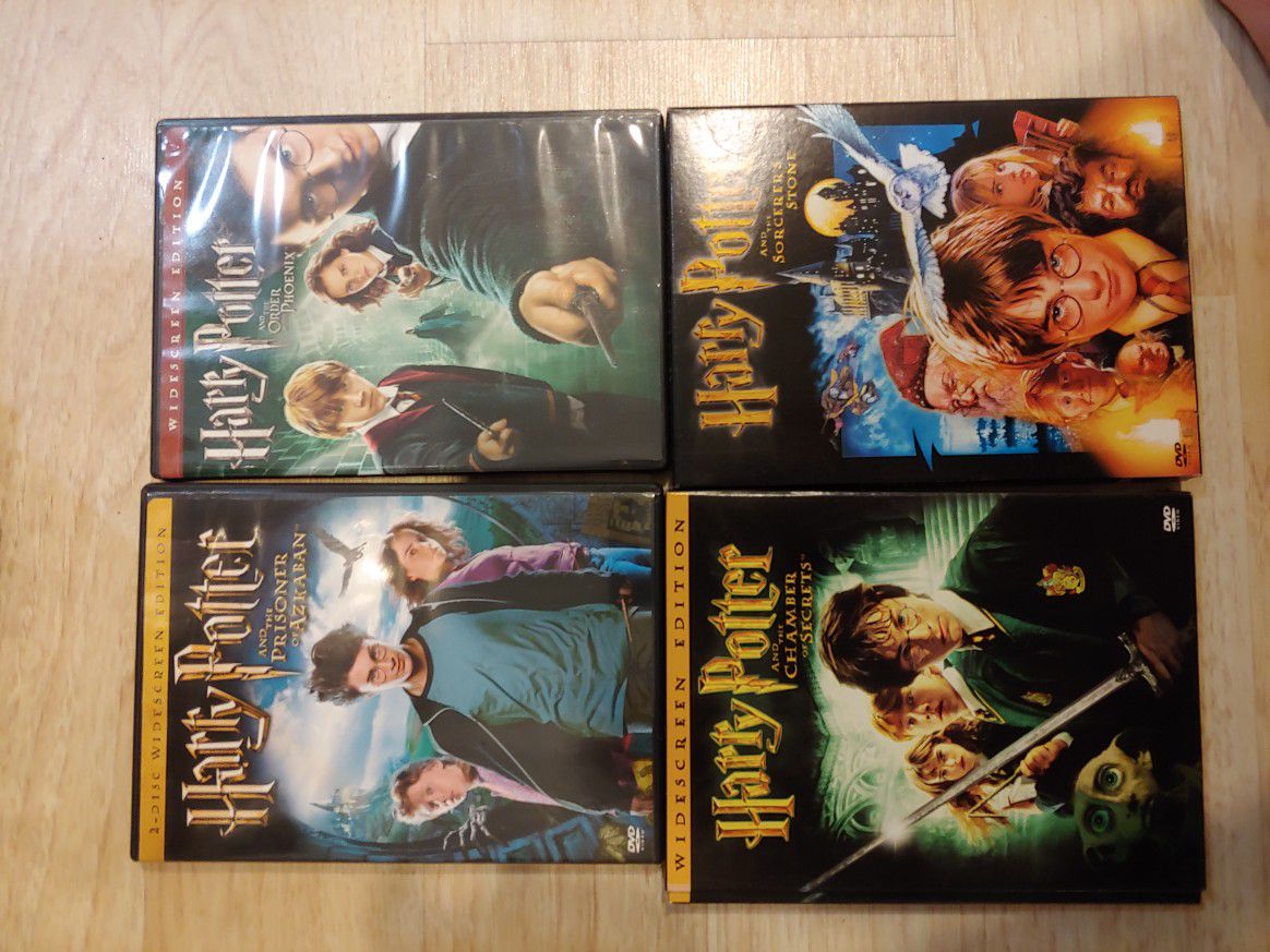 Harry Potter dvds