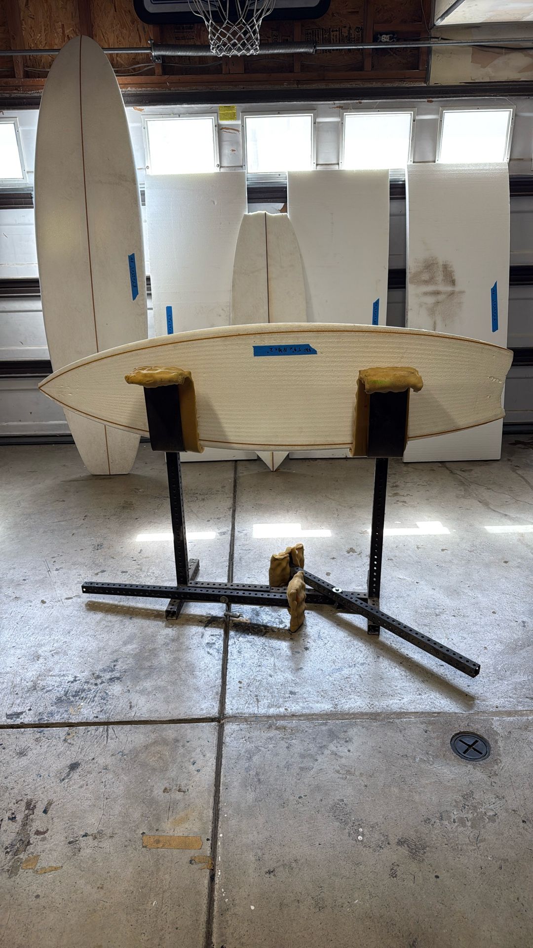 Surfboard Shaping Rack