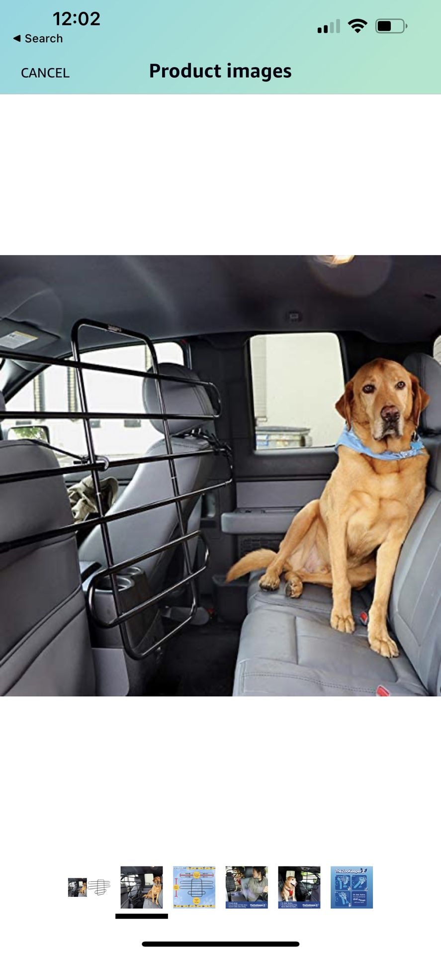 ZooKeeper Universal Pet Vehicle Barrier