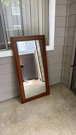 Wood Mirror